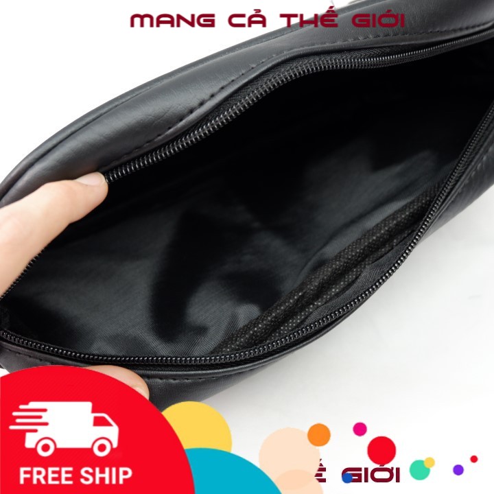 Túi đeo chéo nam mini da pu bền bỉ phong cách unisex style Hàn Quốc Mys Bag