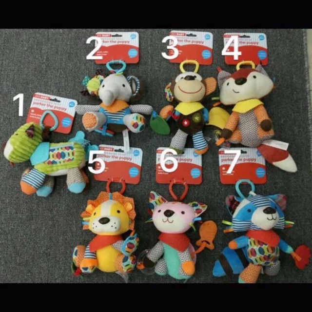 Thú gặm nướu treo nôi KSS baby. Đồ chơi, thú bông KSS