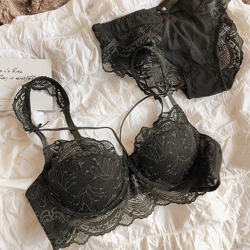 [FREESHIP] Set Bộ Đồ Lót Nữ LOLI66, Áo Lót Dây Chéo Không Mút,Quần Lót Ren Sexy Siêu Đẹp | BigBuy360 - bigbuy360.vn