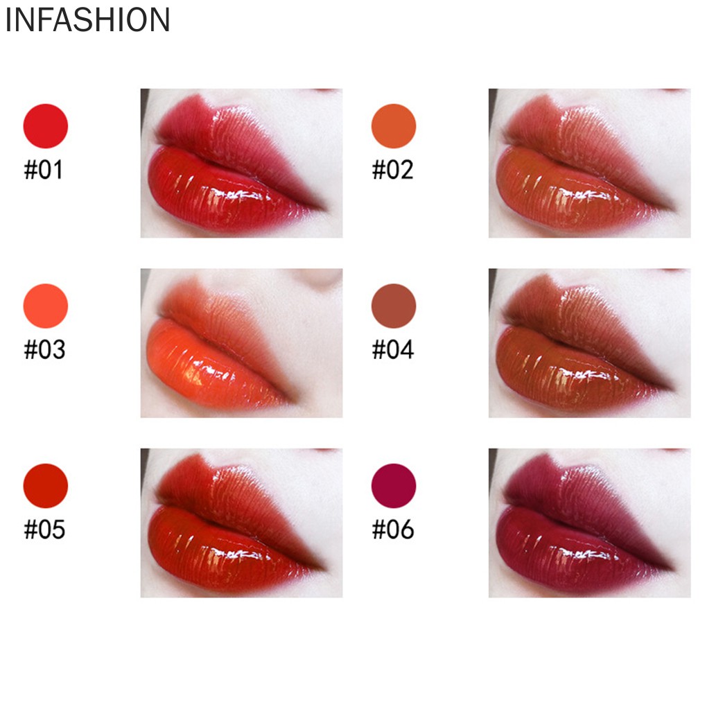 [Hàng mới về] Son bóng dạng lỏng dưỡng ẩm lâu trôi phong cách vintage