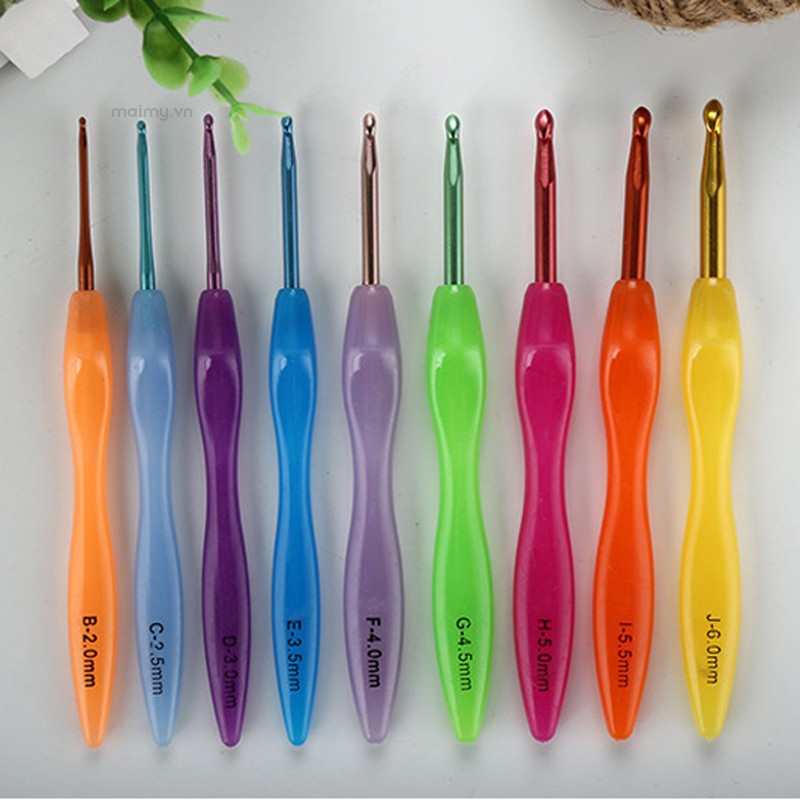 Set 9 Kim Móc Len 2.0mm-6.0mm Chuyên Dụng