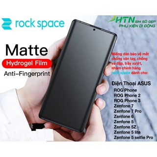 Miếng dán PPF ASUS rog phone 3 2 Zenfone 7 6 5 selfie pro rock space matte chống vân tay, dán màn hình/ lưng điện thoại