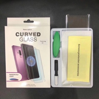 Kính full keo UV đủ mã S7e/ S8/S8+/S9/S9+/Note 8/ note 9