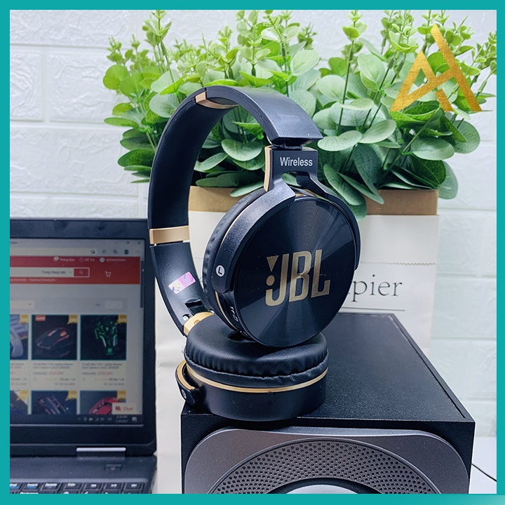 Tai Nghe Chụp Tai Headphone Không Dây Bluetooth Có Mic 950BT Nghe Nhạc Chơi Game Cực Hay Âm Thanh Sống Động