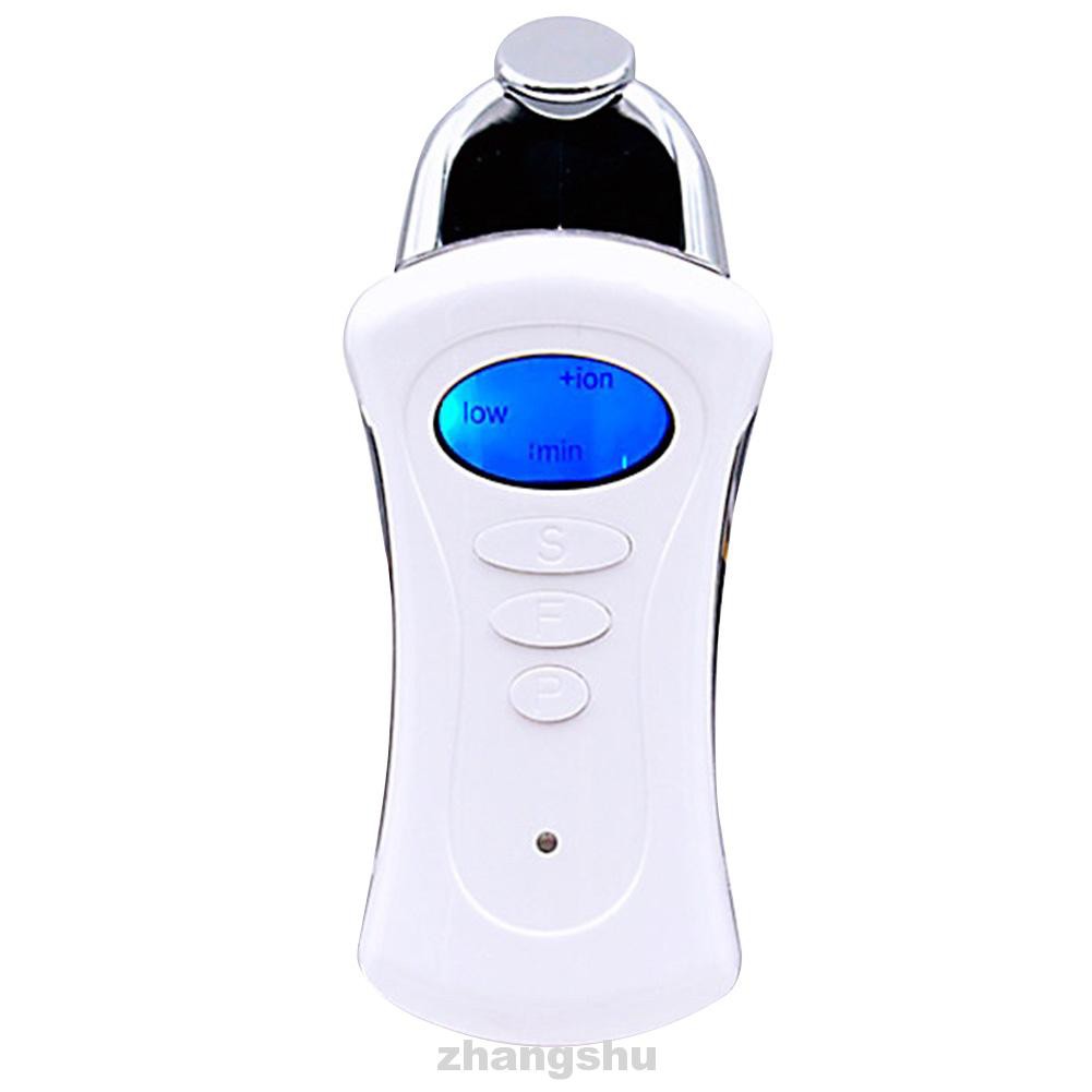LCD USB Anti Aging Electric Handheld Micro Current Tightening Spa Facial Massager