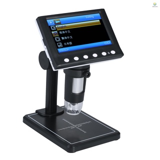 Kính hiển vi lcd 4.3-inch 1000x phóng đại 8 đèn led 4.3x
