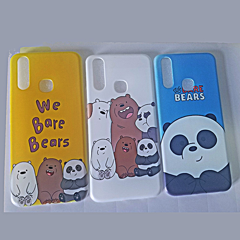 Ốp Điện Thoại Silicon Hình We Bare Bears Cho Itel P15 P32 P33 P36 Vision 1 2 Plus Pro