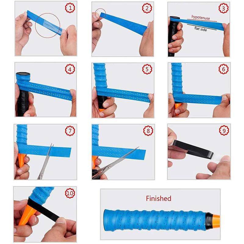 Băng Quấn Tay Cầm Vợt Cầu Lông Chống Trượt Thấm Hút Mồ Hôi Chuyên Dụng