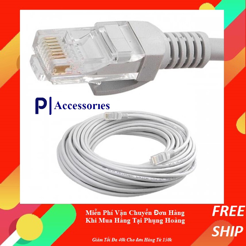 Cáp mạng 2 Đầu Bấm Sẵn RJ45