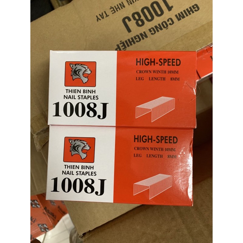 Ghim 1008J sử dụng cho súng bắn ghim Wynn’s , Asaki AK-7606, Topfine HVIRITA