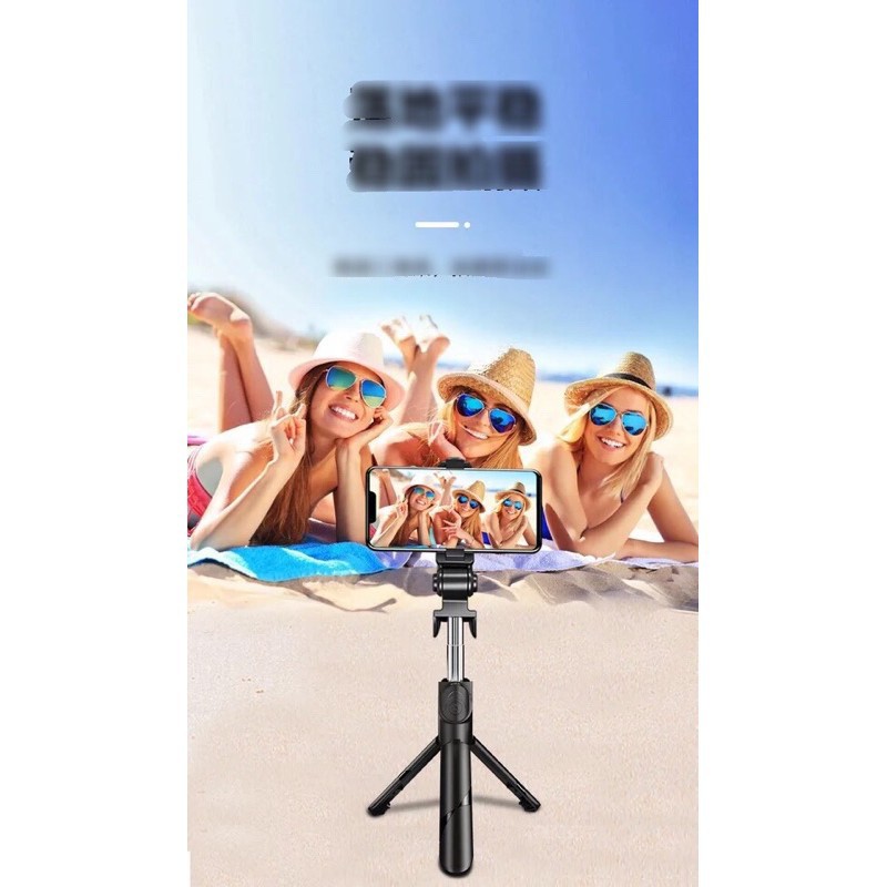 Gậy Tự Sướng 3 chân Xoay 360 Gậy Selfie có Bluetooth Live tream quay Video  | WebRaoVat - webraovat.net.vn