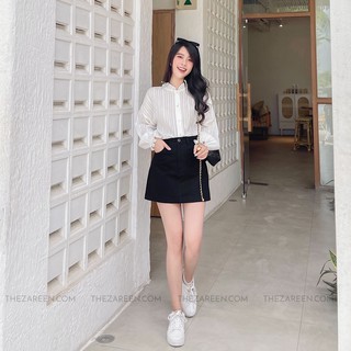 ÁO SƠ MI TAY PHỒNG BASIC ZAREEN SOM41