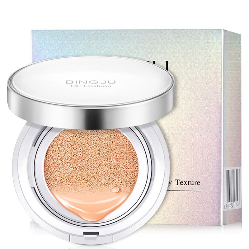 (Hàng Mới Về) phấn nước BINGJU Kem Bb Dạng Air Cushion Lâu Trôi Kiềm Dầu Dưỡng Ẩm Kem che khuyết điểm 15g mĩ phẩm nội địa trung | BigBuy360 - bigbuy360.vn