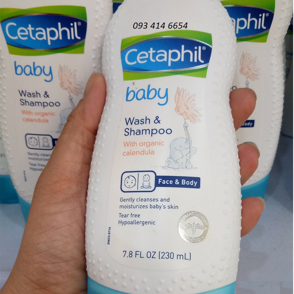 Tắm Gội Toàn Thân Cho Bé Cetaphil Baby 230ml Chăm Sóc Trẻ Con Đến Từ Đức