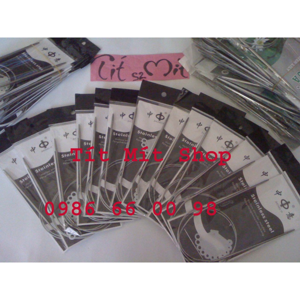 Kim đan vòng ngắn khoảng 40cm - 60cm tùy size