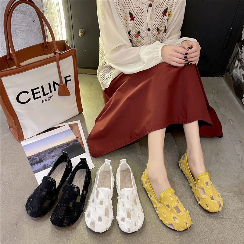 Giày Lười Đế Mềm Thời Trang Cho Nữ