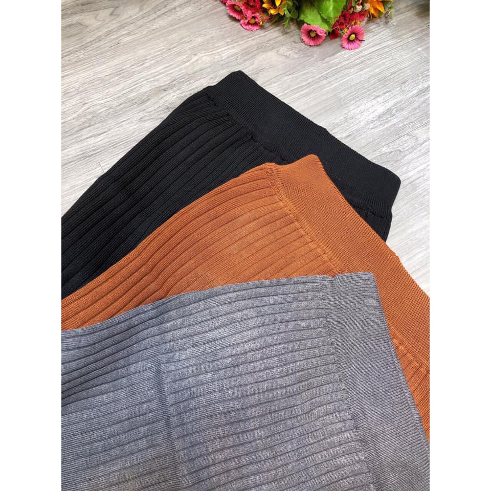 Chân váy len gân trơn Bút chì(kèm ảnh thật,video) | BigBuy360 - bigbuy360.vn