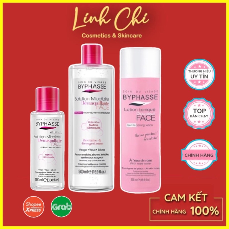 Nước Tẩy Trang BYPHASSE Solution Micerallaire Face 500ml