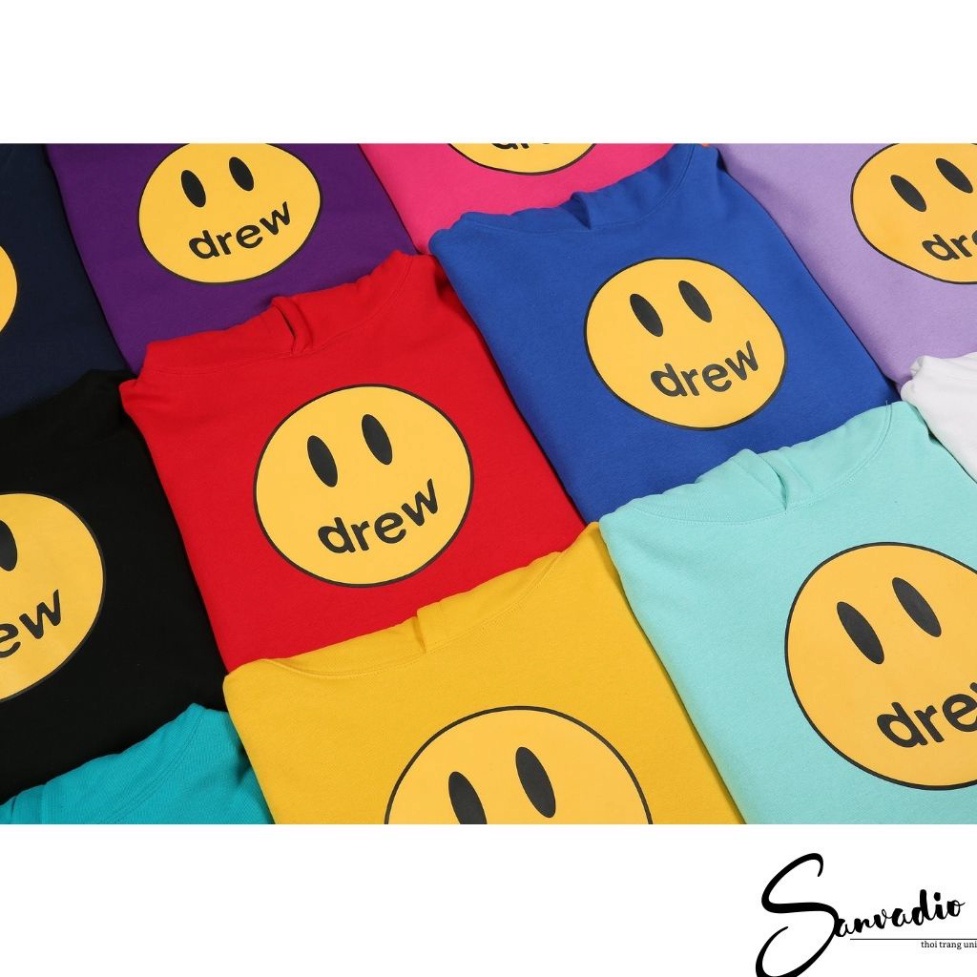 [FREE SHIP] Áo nỉ hoodie drew nam nữ form rộng unisex phong cách hàn quốc | BigBuy360 - bigbuy360.vn