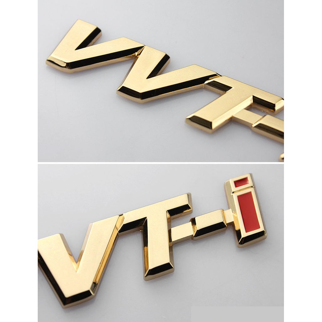 Logo Chữ VVT-i Dán Xe ô Tô MS-118