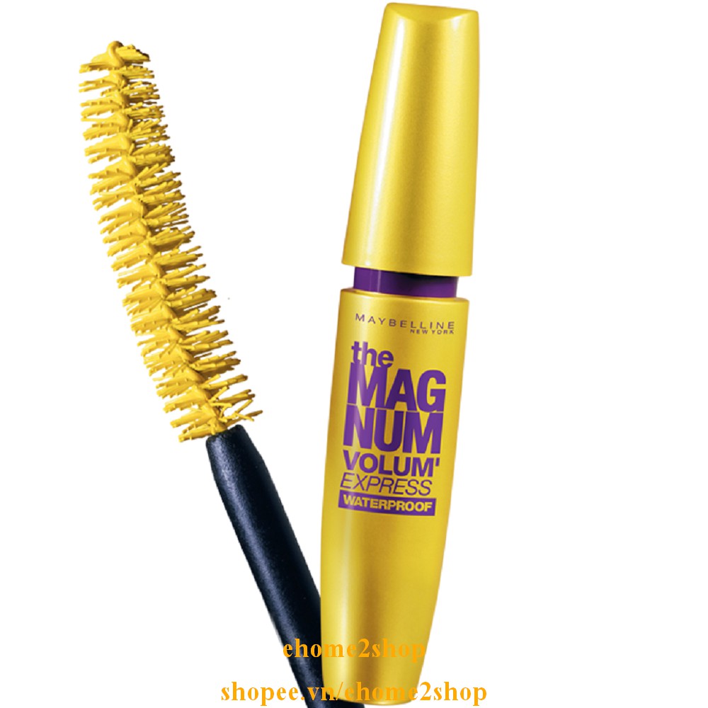 Mascara Maybelline 8ml 7x Colossal Volum Express Không Lem, Không Trôi Làm Dày Và Dài Mi Gấp 7 Lần shopee.vn/ehome2shop.