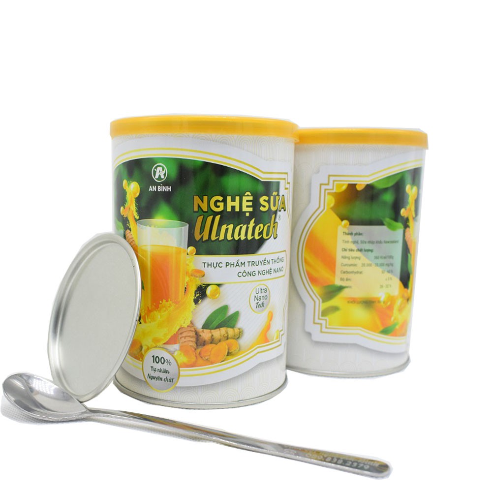 [1KG] Nghệ sữa ULNATECH (combo 2 lon, mỗi lon 500gr)