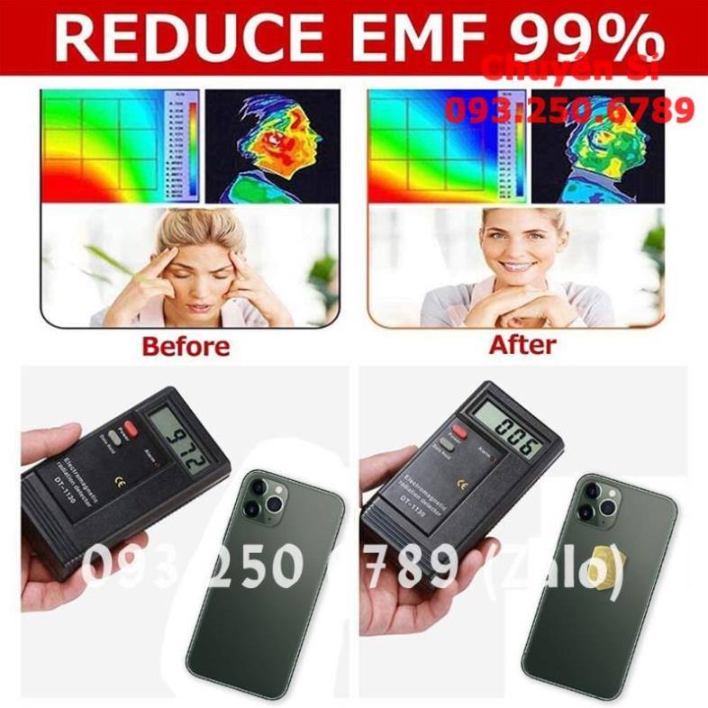 Bộ 10 Miếng Dán Chống Bức Xạ Cho Điện Thoại