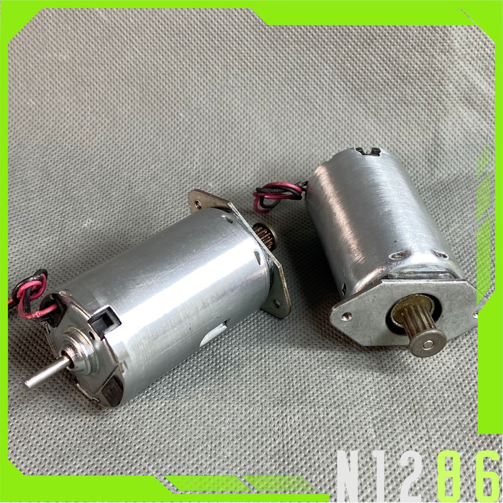 Motor Chổi than  12 - 24 V  DC trục 3 mm, dài 12.8mm.  6200RPM KOREA I.G Motor S3657 Series A