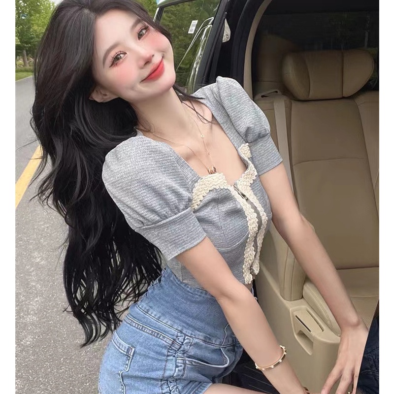 Áo Sơ Mi Ngắn Tay Thời Trang Mùa Hè Dễ Phối Đồ Dành Cho Nữ