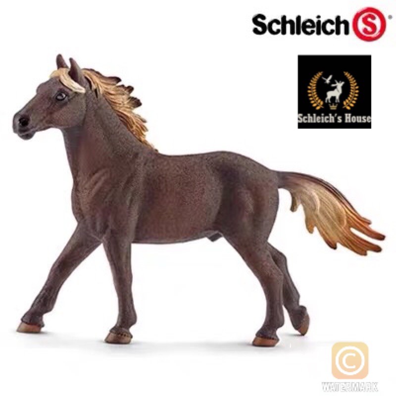 Mô hình động vật Schleich chính hãng Ngựa mustang 13805 - Schleich House
