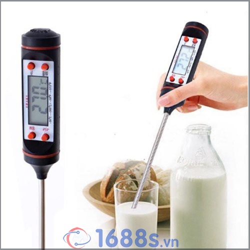 Que đo nhiệt độ ( sữa, nước, nhiệt kế thực phẩm) TP101 - 1688s.vn