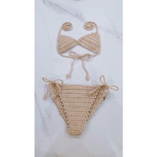 Bộ bikini cho bé gái đi biển || Metomhandmade