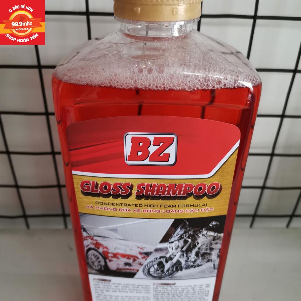 Xà Bông Bz Nước Rửa Xe Bz Đậm Đặc Vệ Sinh Rửa Xe Máy Ô Tô Bóng Loáng Xà Bông Rửa Xe Tạo Nhiều Bọt Tuyết Tiện Lợi