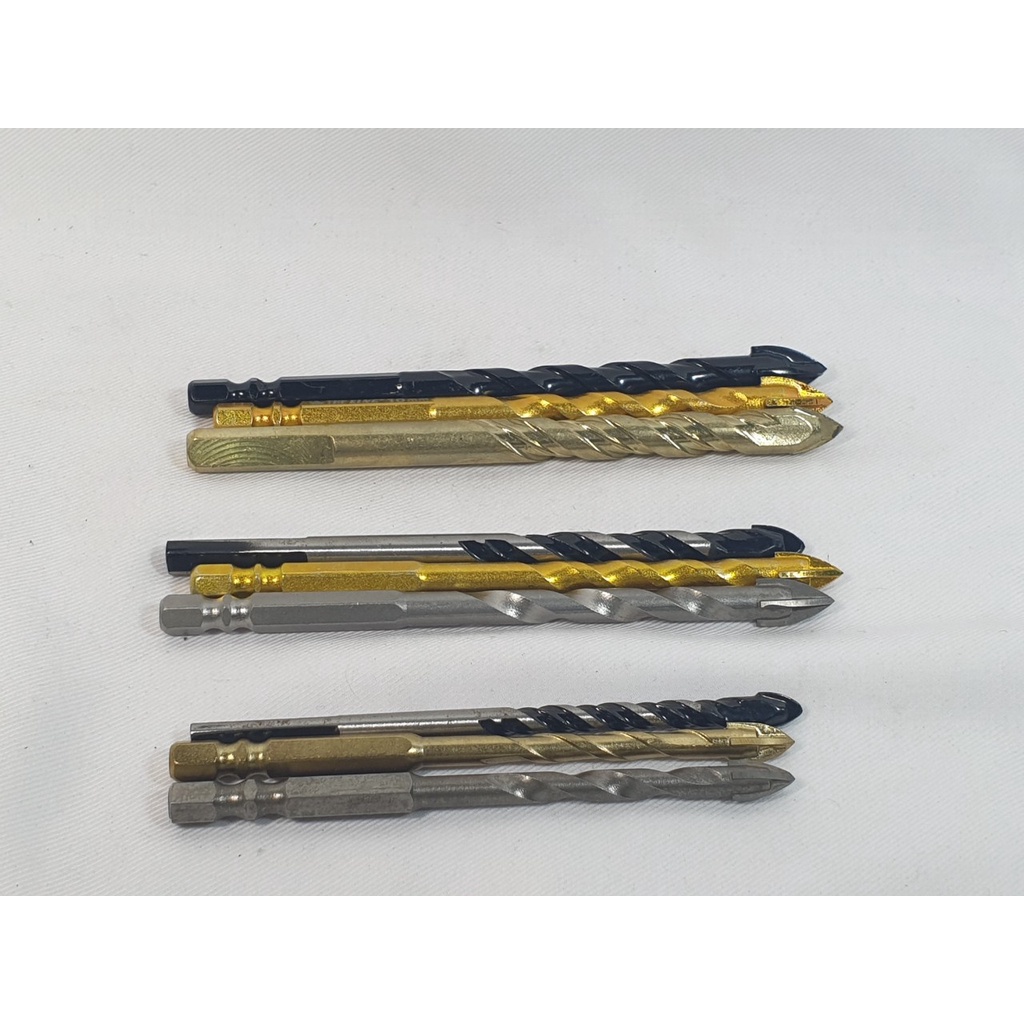 Mũi khoan đa năng khoan gạch, đá, bê tông độ cứng cao chân lục giác 6ly 8ly 10ly - Điện nước gia dụng Hoàng Kim