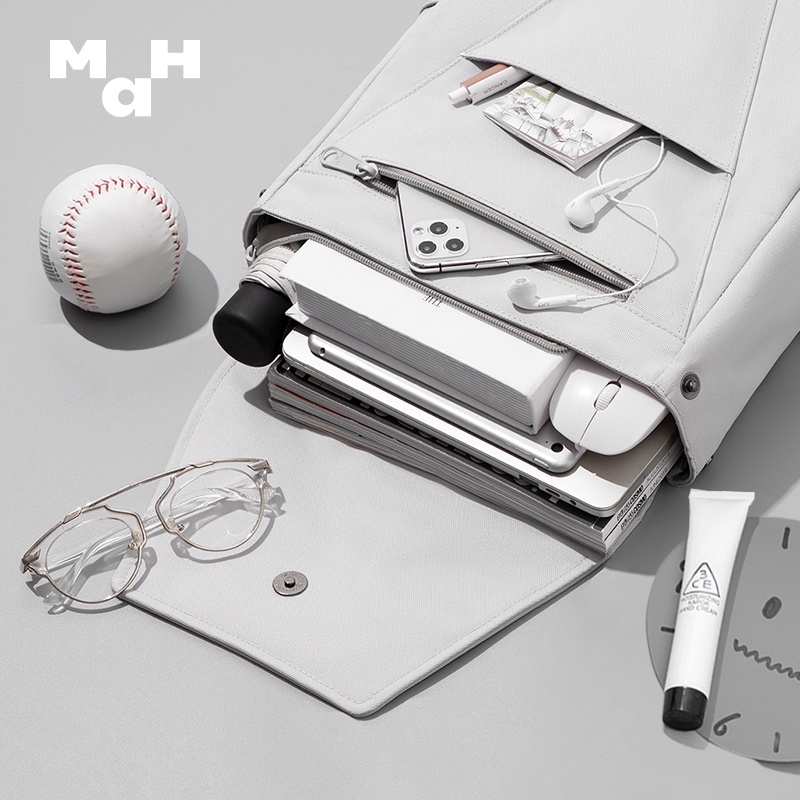 MAH YOUNG Ba lô máy tính xách tay phong cách Hàn Quốc cổ điển trẻ trung Túi đi học chống thấm nước giải trí - Nhỏ