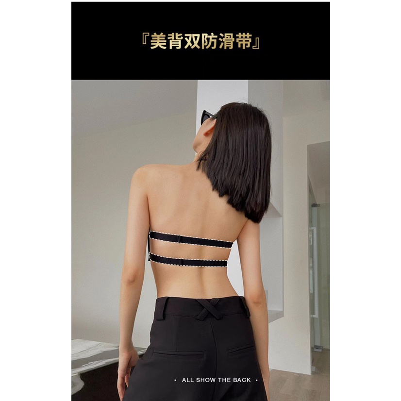 Áo lót nữ không dây cao cấp siêu nâng đẩy ngực chuyên mặc cho áo hở lưng ofelia