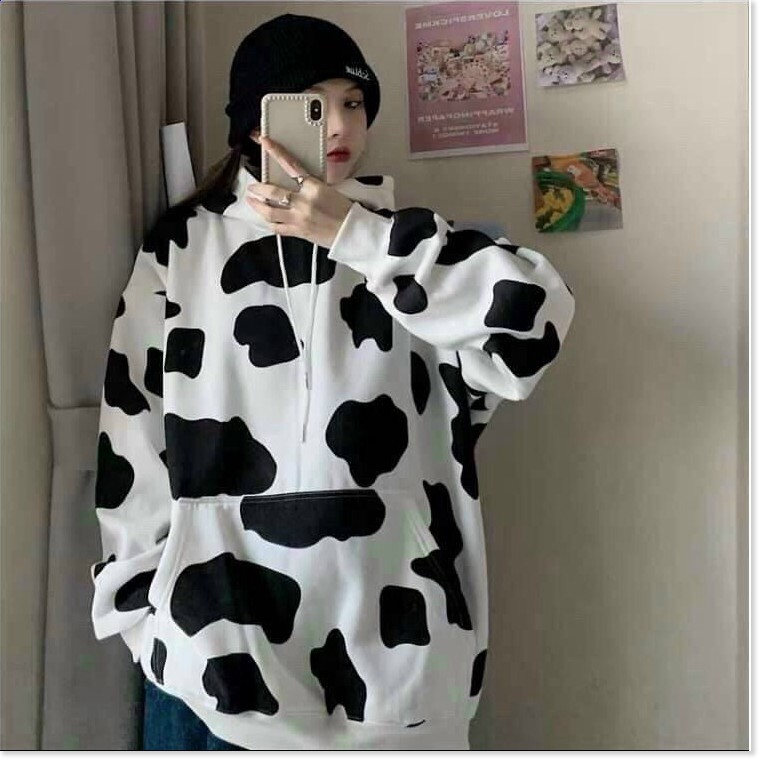 ÁO KHOÁC BÒ SỮA HOODIES UNISEX THỜI TRANG MỚI KME
