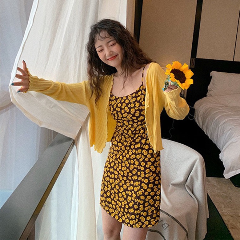 (Hàng Đẹp) Áo Khoác Cardigan Dệt Kim Mỏng Nhẹ Chống Nắng Thời Trang Mùa Hè Cho Nữ (ảnh thật)