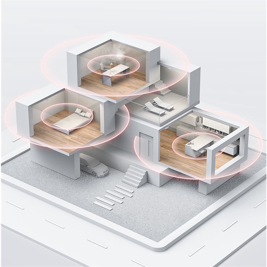 AQARA Thiết Bị Cảm Biến Khói Thông Minh Zigbee 3.0 Điều Khiển Từ Xa Cho Apple HomeKit xiaomi Mi Home