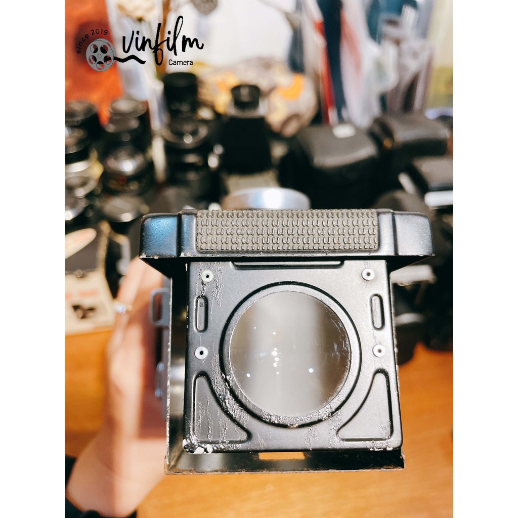 Máy ảnh film TLR Mamiyaflex C3 & Lens Mamiya Sekor 105F3.5