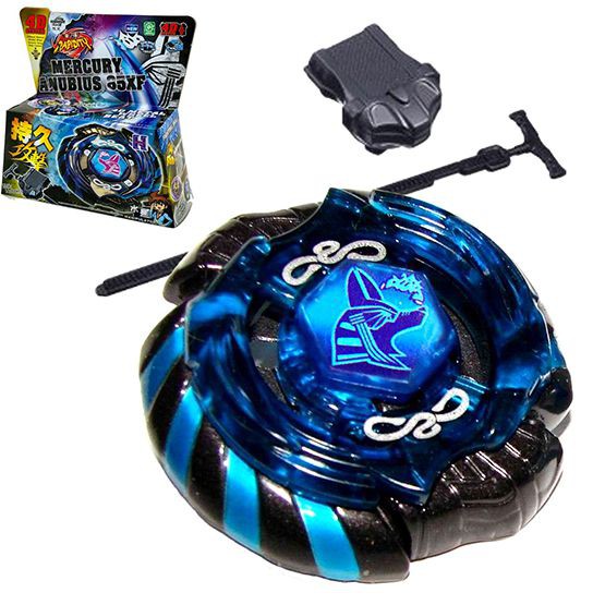Con Quay Đồ Chơi Beyblade Mercury Anubis Phiên Bản Giới Hạn Màu Xanh Đen