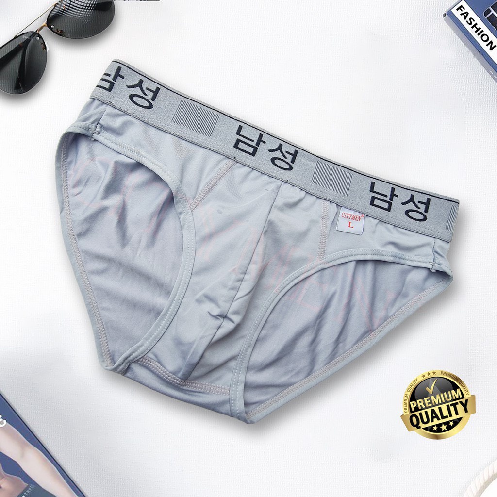 Quần Lót Nam Chất Thun Mát Lưng Bản To Chữ Hàn Quốc