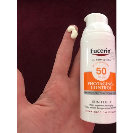 Kem Chống Nắng Eucerin C Sun Gel-Cream Dry Touch Oil Control SPF50+ Cho Da Dầu Mụn 50ml