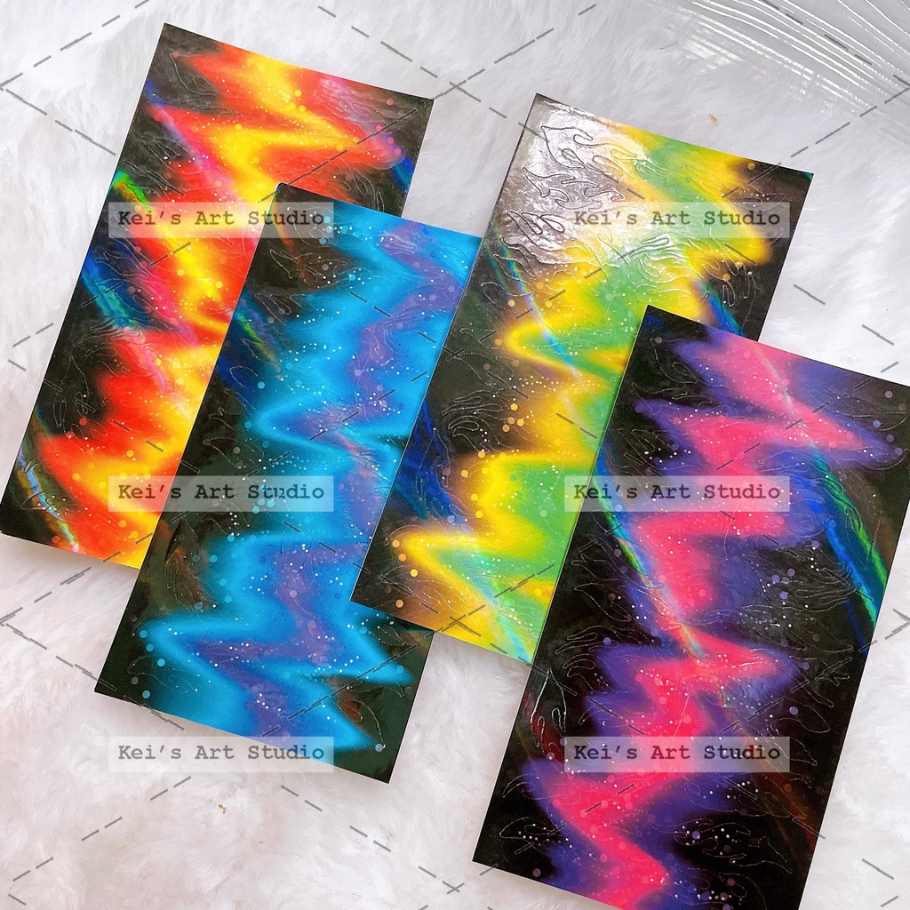 Mẫu lửa cháy độc đáo cá tính, cán hologram