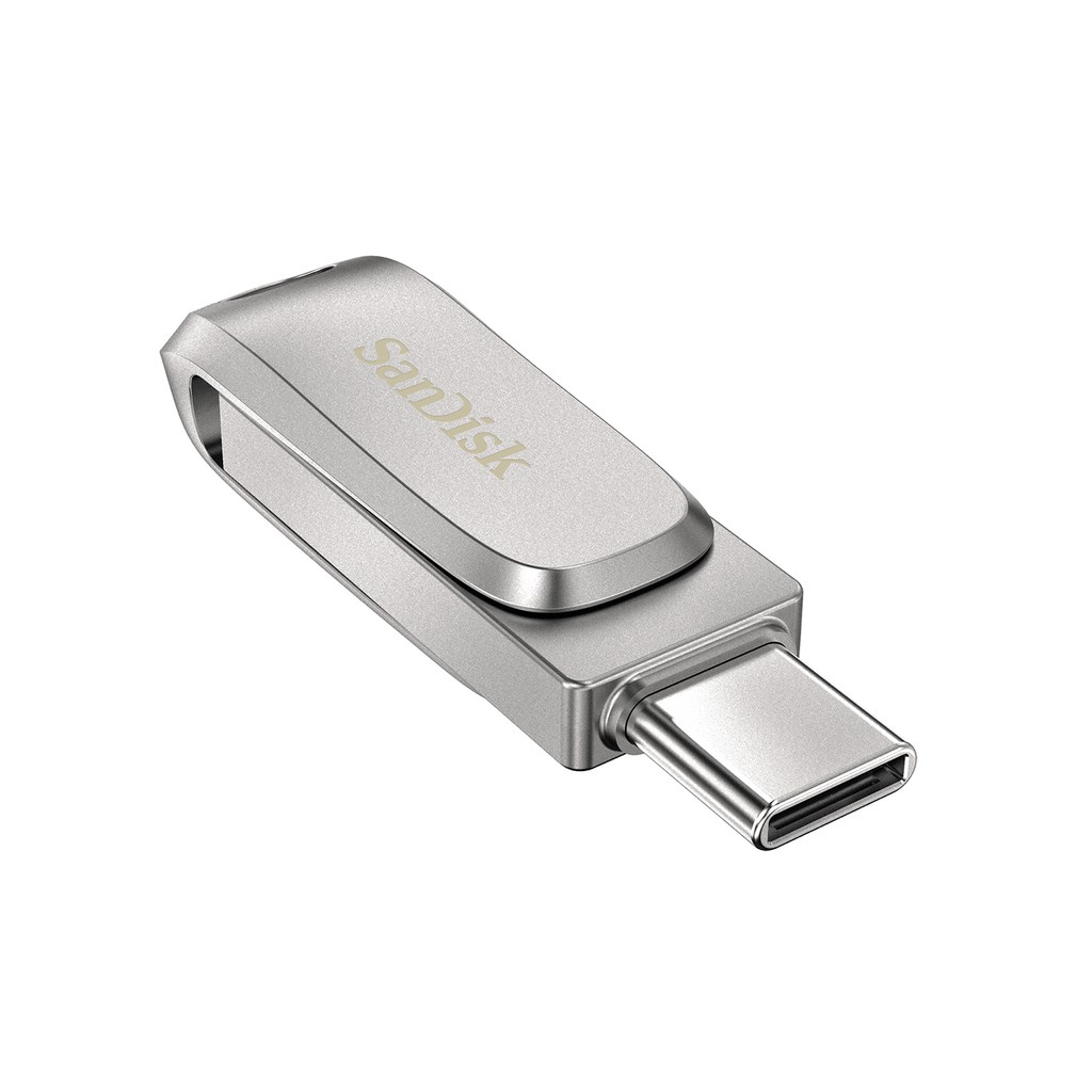 USB OTG 3.1 Gen 1 SanDisk 64GB SDDDC4 Ultra® Dual Drive Luxe USB Type-C upto 150MB/s vỏ kim loại