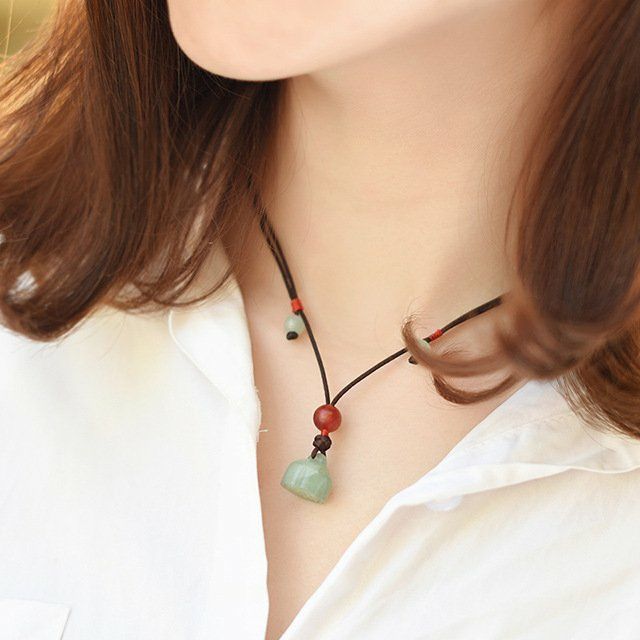 Dây chuyền may mắn cổ trang