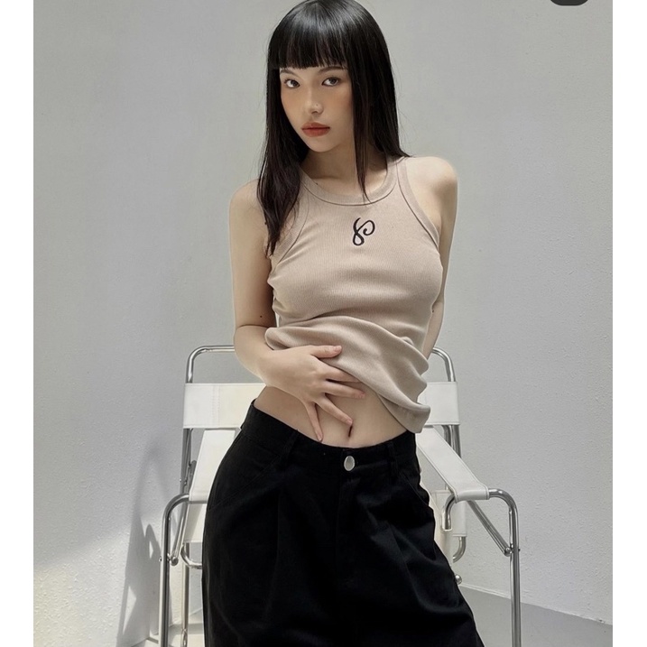 ÁO BA LỖ CURLY LOGO TANKTOP