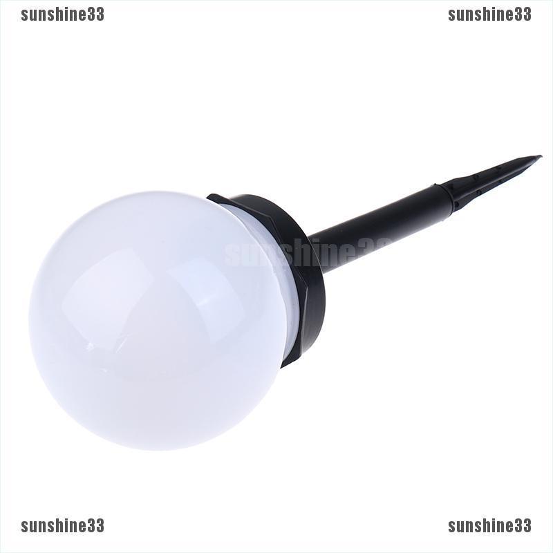 Đèn Led Tròn Năng Lượng Mặt Trời Trang Trí Lối Đi Sân Vườn