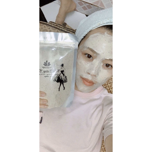 Ủ TRẮNG CAFE Tắm trắng cafe thảo dược tắm trắng tại nhà an toàn, làn da mịn màng, trắng sáng 300gr