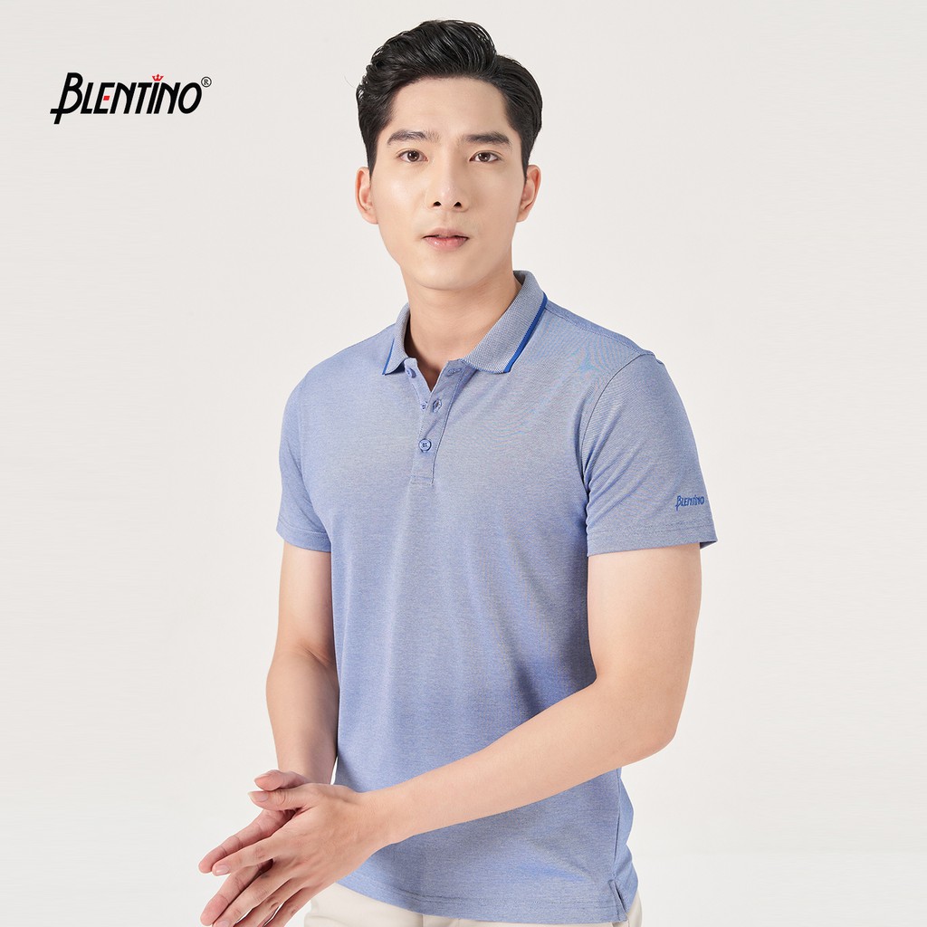 Áo Thun Polo Nam BLENTINO PL0121 ngắn tay , Chất liệu BamBoo mềm mai , Phom ôm vừa vặn.